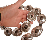 Navajo Sterling Silver Concha Belt