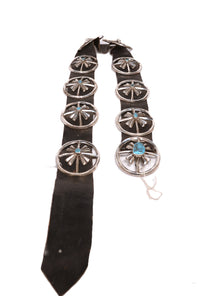 Navajo Concha Belt