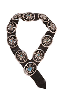 Navajo Concha Belt