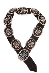 Navajo Concha Belt
