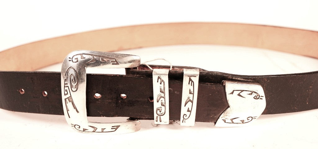 Navajo 4-Piece Sterling Silver Ranger Set