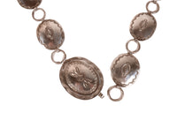 Navajo Sterling Silver Chain Concho Belt