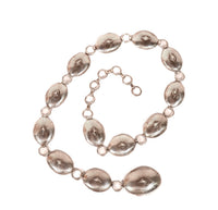 Navajo Sterling Silver Chain Concho Belt