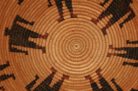 Panamint Polychrome Basketry Bowl with Figures