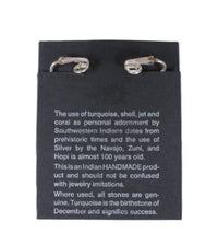 Navajo Sterling Silver and Turquoise Clip Earrings
