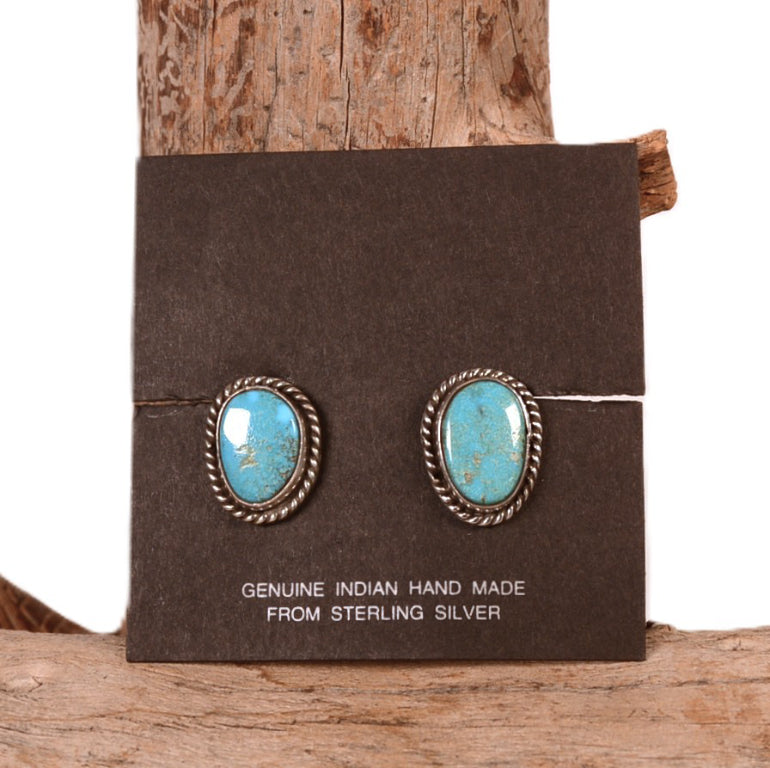 Navajo Turquoise Earring