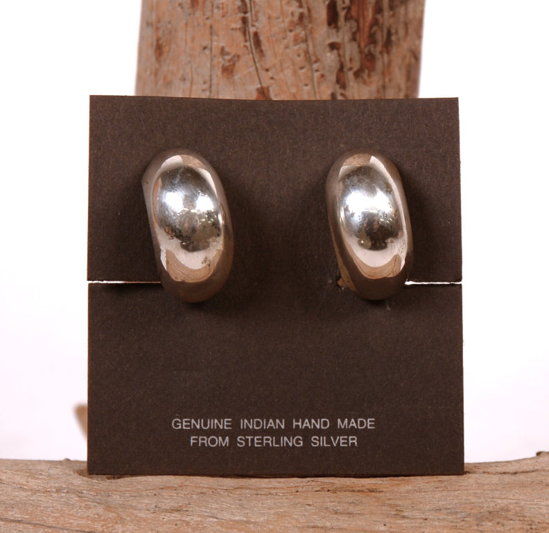 Navajo Sterling Silver Earrings