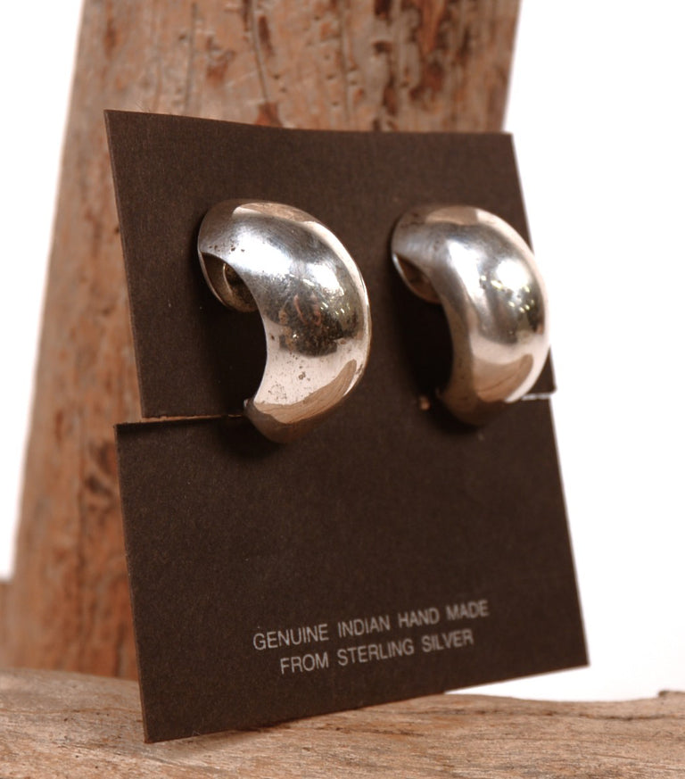 Navajo Sterling Silver Earrings