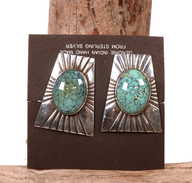 Navajo Turquoise Earrings