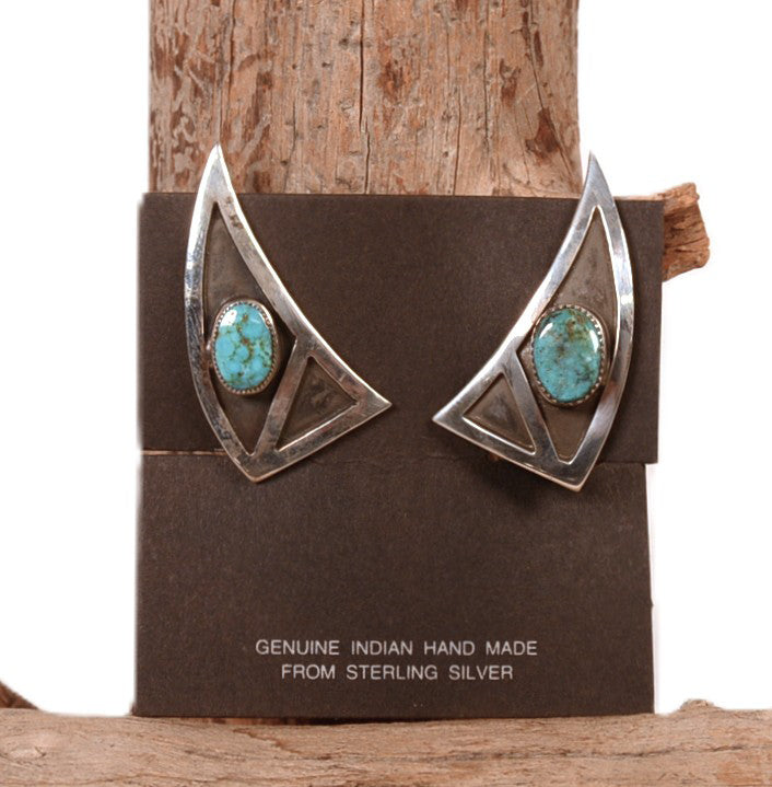 Navajo Turquoise Earrings