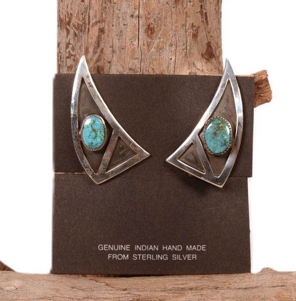 Navajo Turquoise Earrings