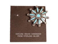 Navajo Tie Tac Earring