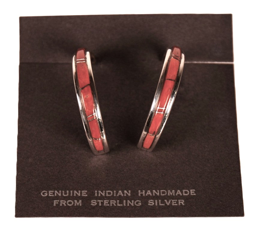 Navajo Sterling Silver Post Earrings By Wilbert Muskett Jr