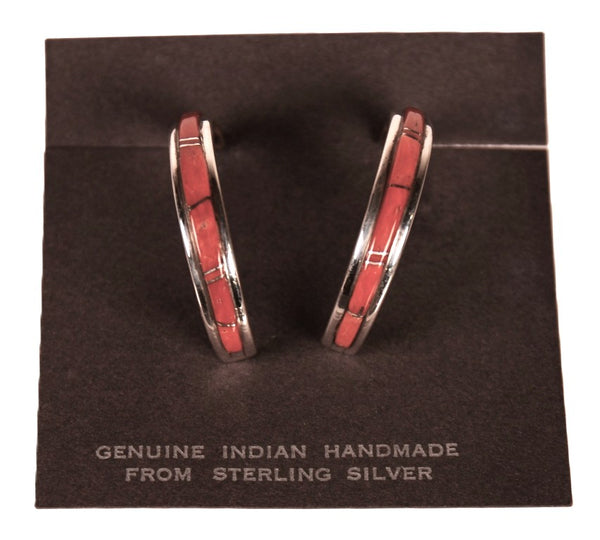Navajo Sterling Silver Post Earrings By Wilbert Muskett Jr
