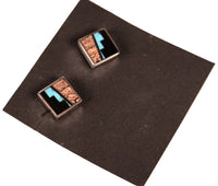 Navajo Sterling Silver Post Earrings