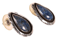 Navajo Sterling Silver Post Earrings By E. Belone