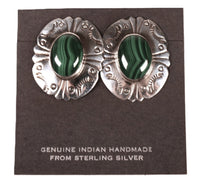 Navajo Sterling Silver Post Earrings By BAL