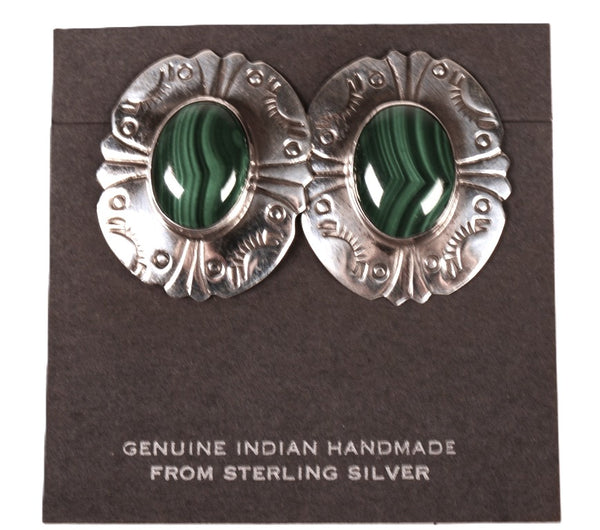 Navajo Sterling Silver Post Earrings By BAL