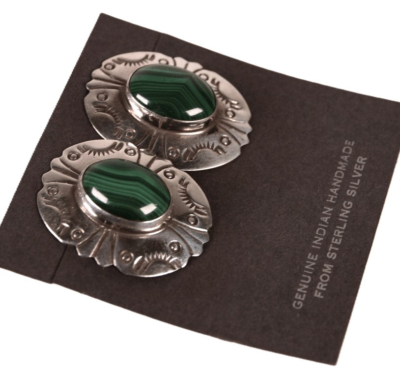 Navajo Sterling Silver Post Earrings By BAL