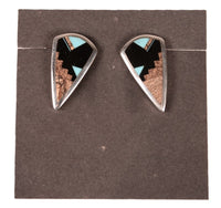 Navajo Sterling Silver Post Earrings
