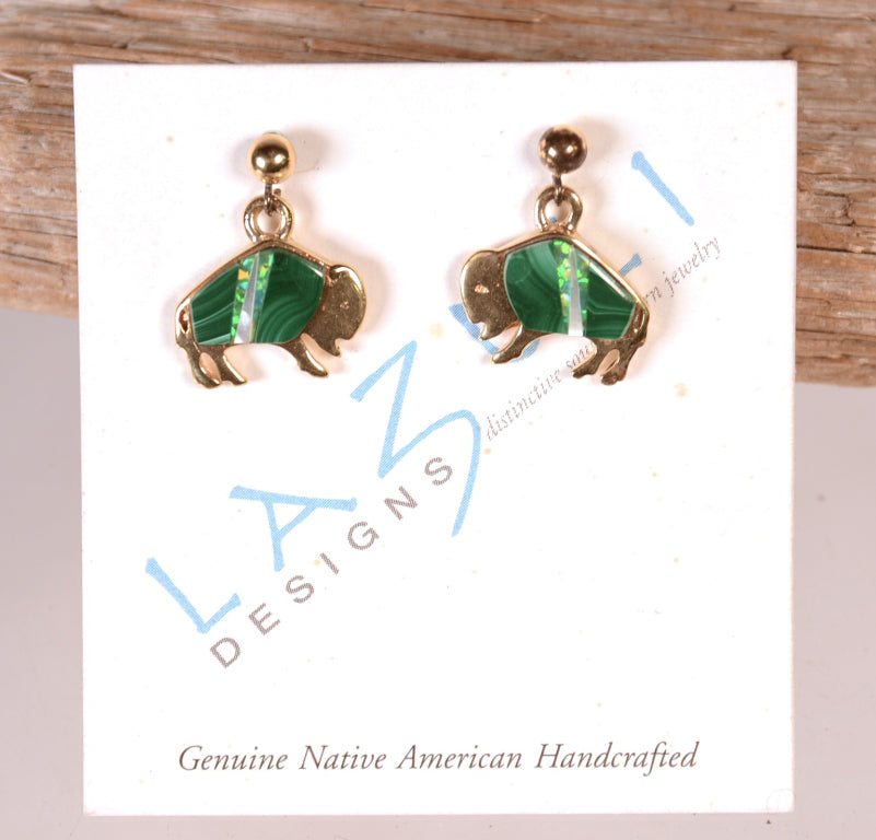 Navajo 14K Gold Earrings