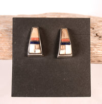 Navajo Multistone Inlay Earrings
