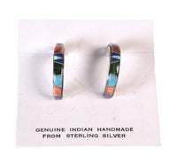 Navajo Multistone Inlay Earrings
