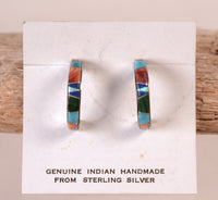 Navajo Multistone Inlay Earrings