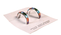 Navajo Multistone Inlay Earrings