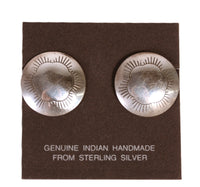 Navajo Sterling Silver Earrings