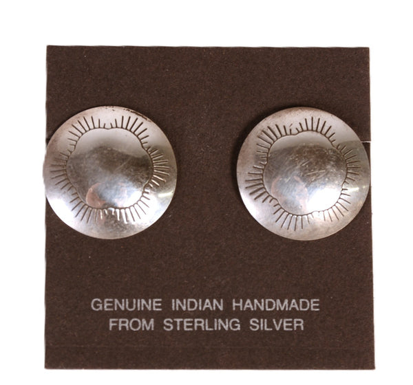 Navajo Sterling Silver Earrings