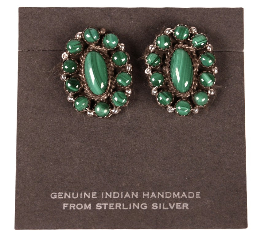 Navajo Sterling Silver Post Earrings