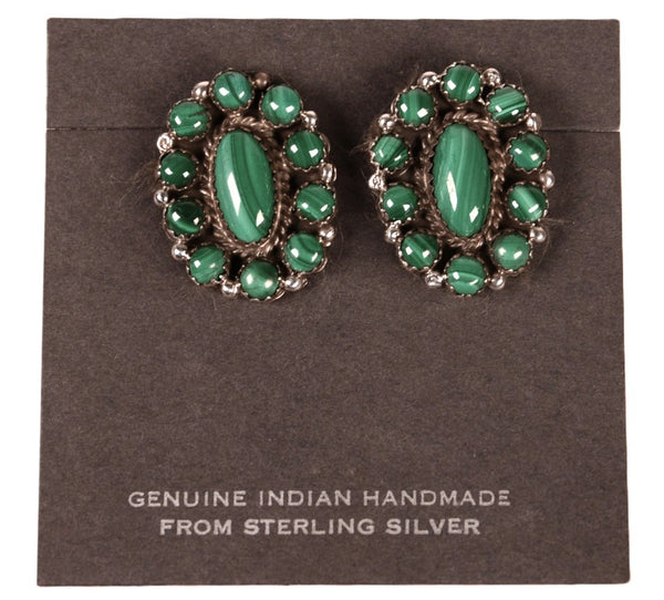 Navajo Sterling Silver Post Earrings