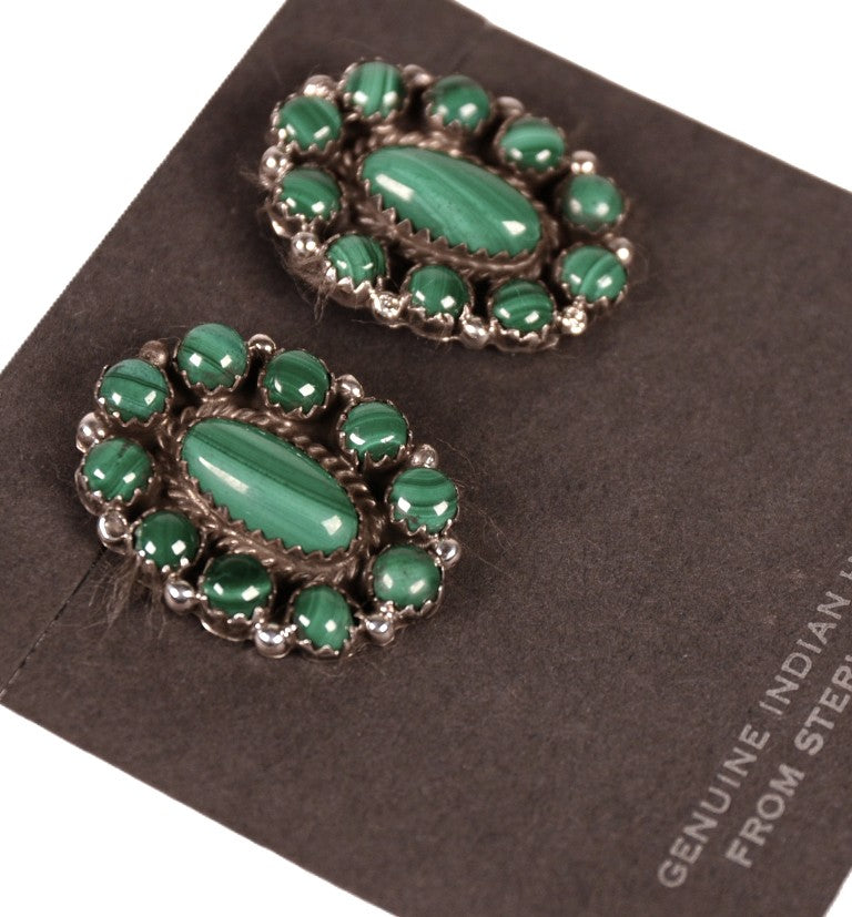 Navajo Sterling Silver Post Earrings