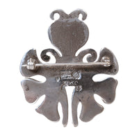 Mexico Taxco Green Stone Pin