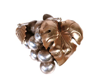 Antique Mexico Taxco Grapes Pin