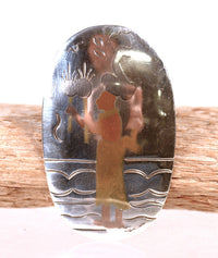 Antique Victoria Mexico Taxco Silver Pin/Pendant