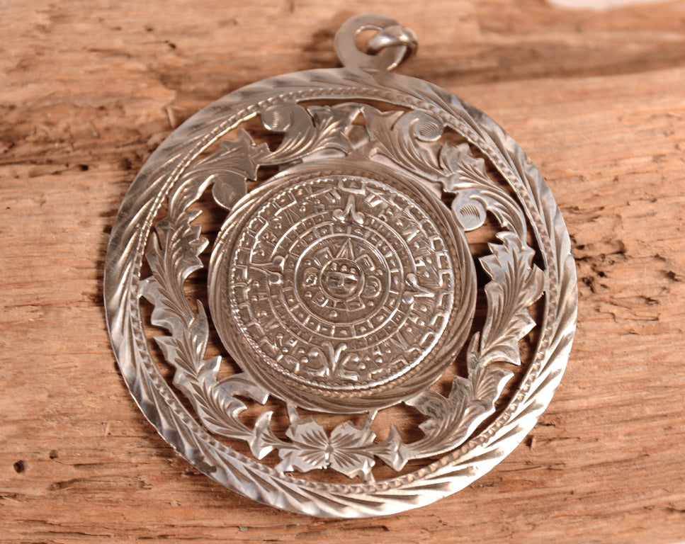 Mexico Taxco Silver Pendant