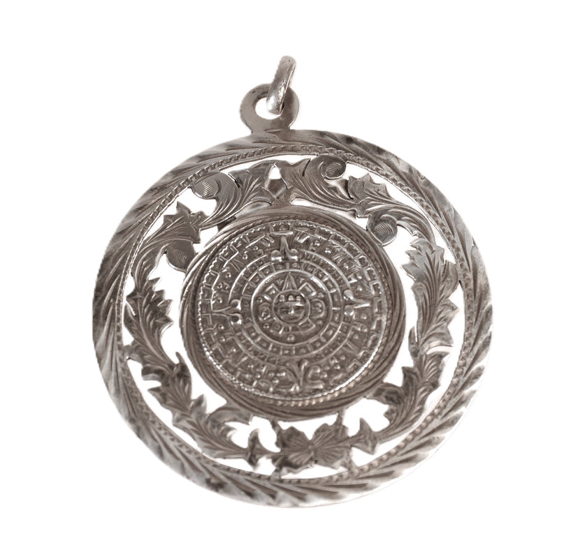 Mexico Taxco Silver Pendant
