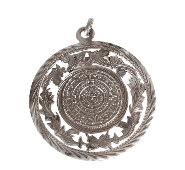 Mexico Taxco Silver Pendant