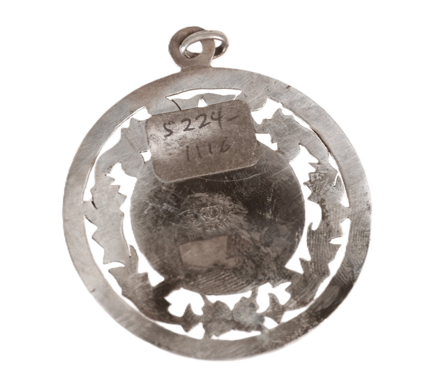 Mexico Taxco Silver Pendant