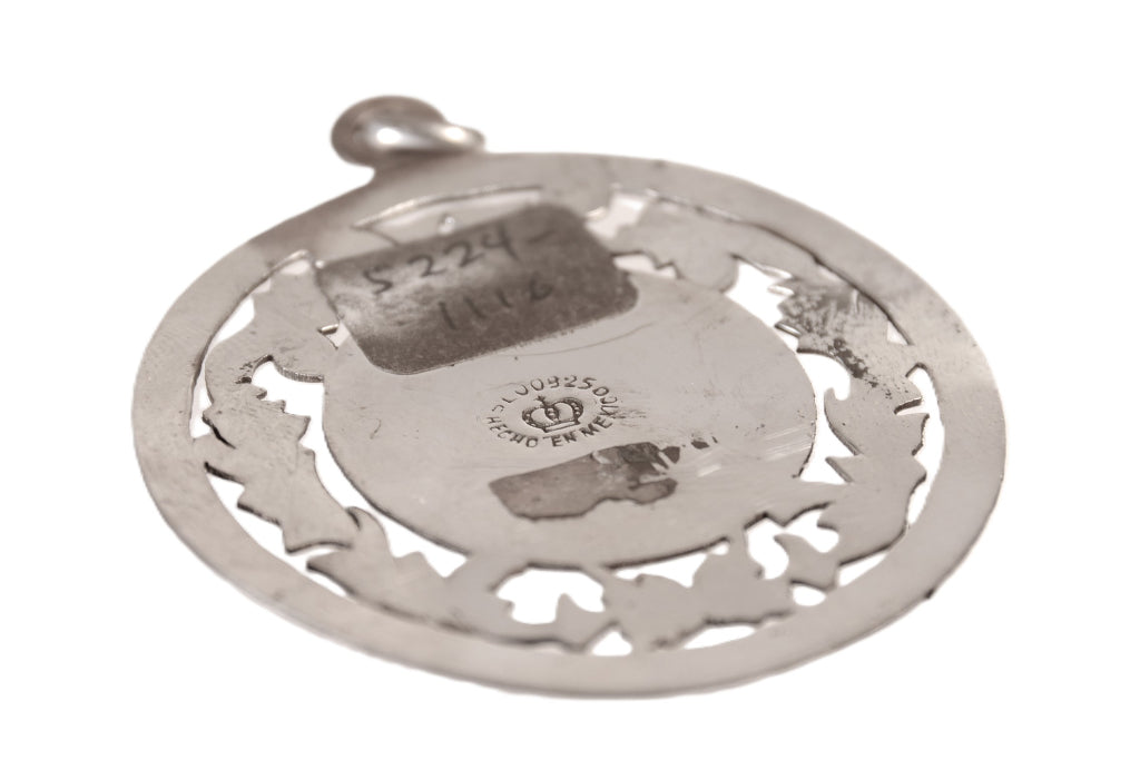 Mexico Taxco Silver Pendant