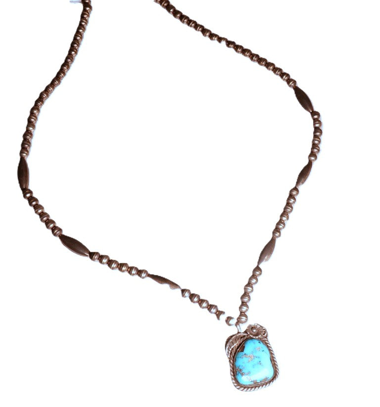 Navajo Sterling Silver Necklace