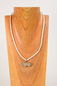 Zuni Pueblo Fetish Necklace By Leekya Deyuse