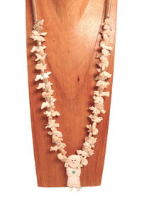 Navajo Bone Stacked Fetish Necklace