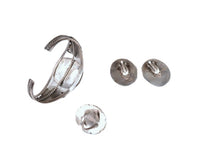 Navajo Sterling Silver and Brown Stone Jewelry Set of 3