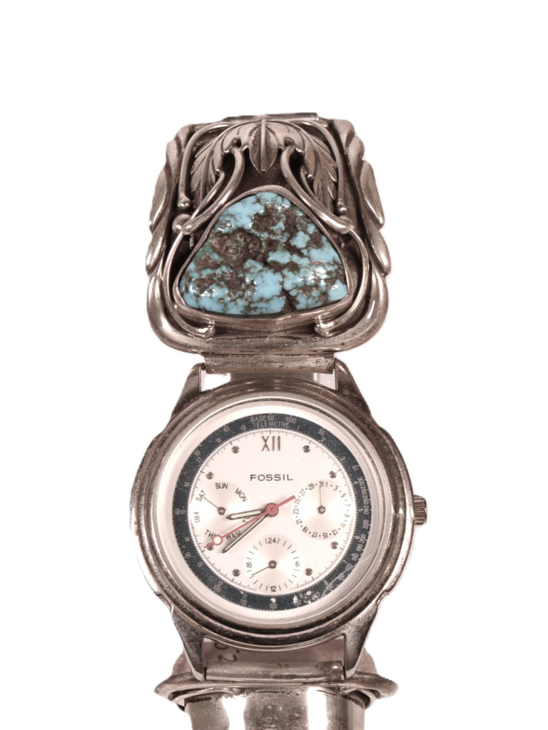 Navajo Sterling Silver and Turquoise Watch