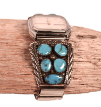 Navajo Sterling Silver and Turquoise Watch