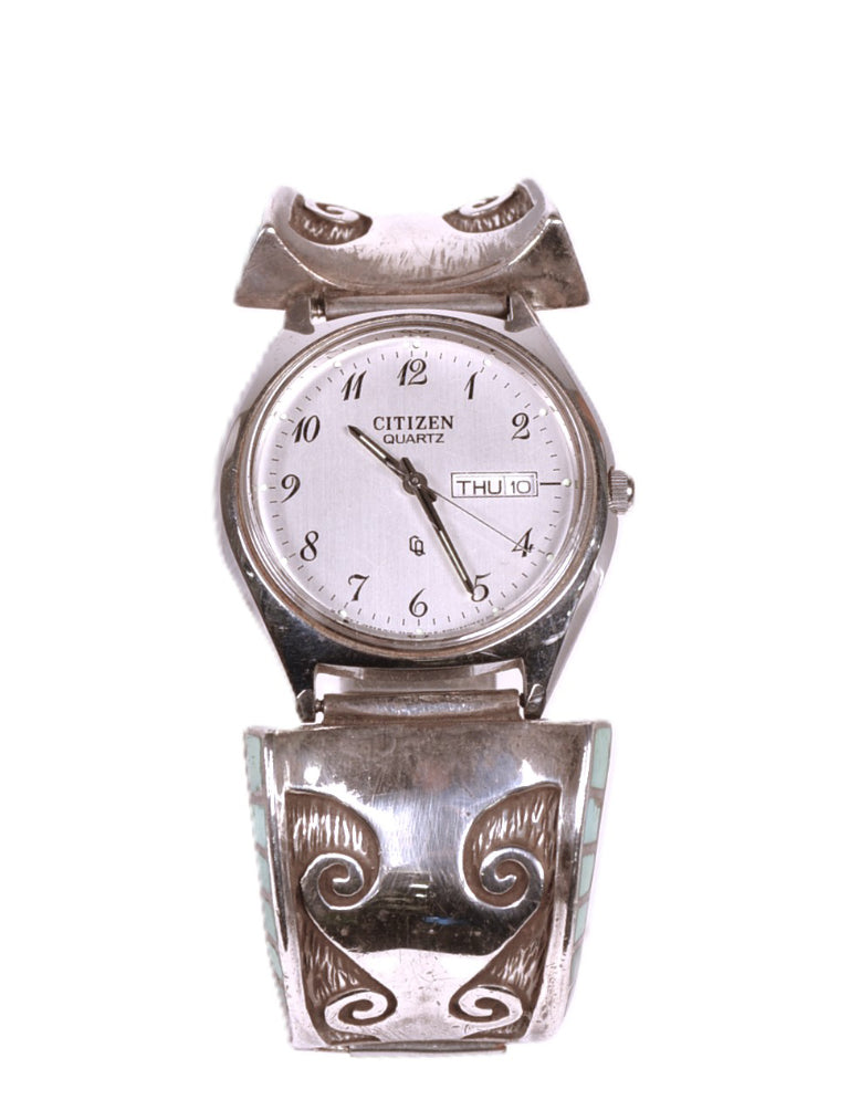 Zuni Turquoise Citizen Inlay Watch