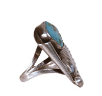 Navajo Turquoise Ring By Ramone Platero